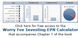 Click here for free access to the Worry-Free Investing EPN Calculator that accompanies Chapter 7 of the Book